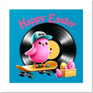 easter peeps vinyl Posters and Art